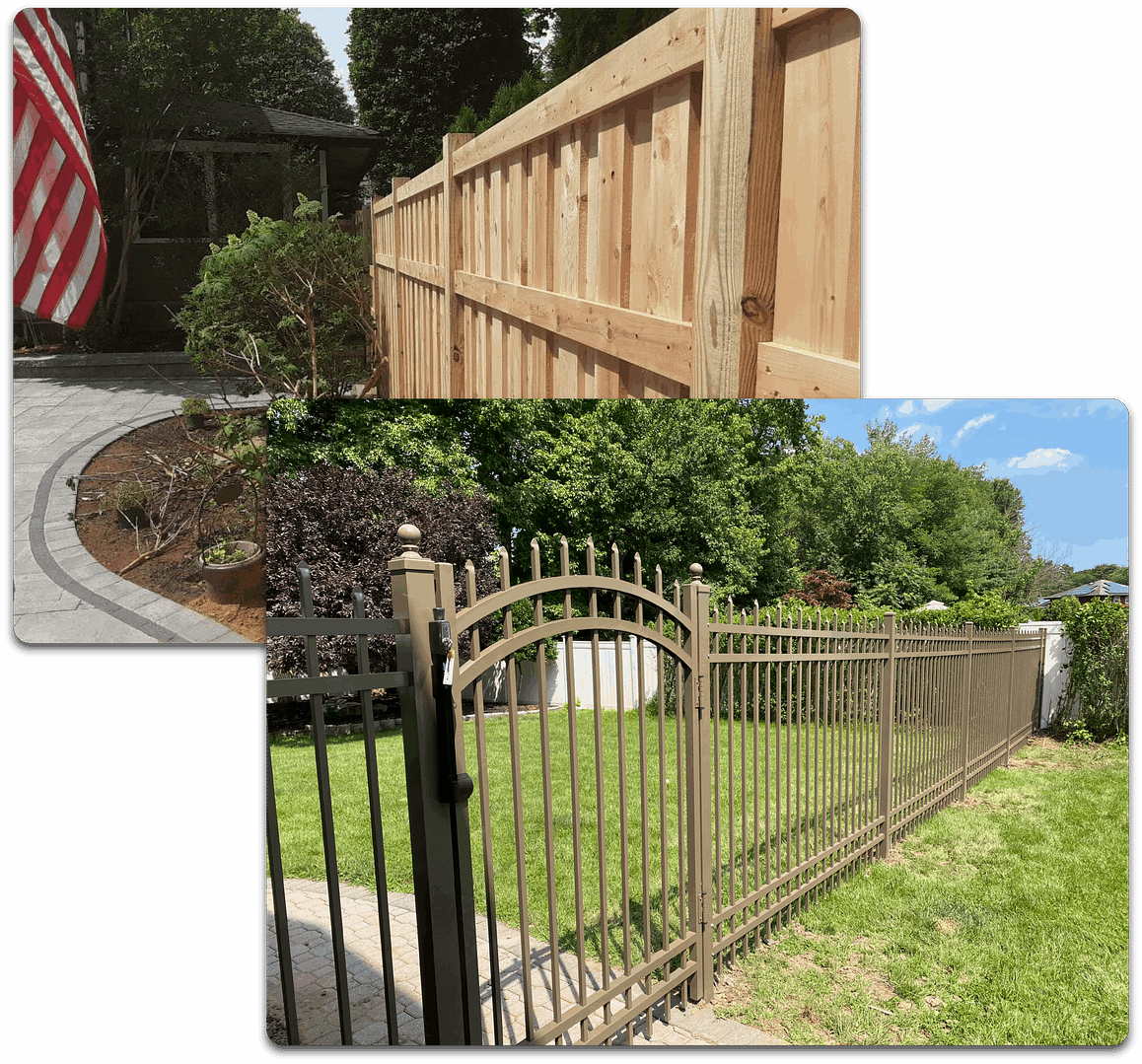 Irom and Wood Fencing in NJ@2x